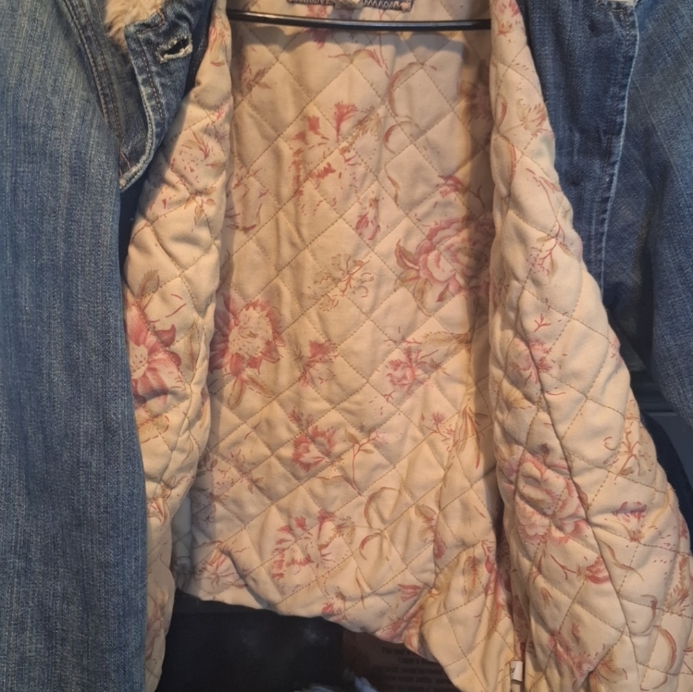 Lines coat, quilted liner